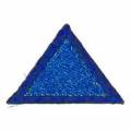 Thermocollant triangle marine 2,5x3,5 cm - 1000