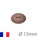 Boutons enfant ballon de rugby - 1000