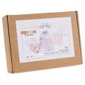 Kit lingettes c�ur, filet et grand carr&eacute; Fanny en Liberty - Com'1 Id&eacute;e - 1000