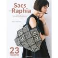 Sacs en raphia crochetes en mailles serrees - 105