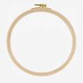 Tambour à broder bois 18,5 cm - 12
