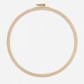 Tambour à broder bois 25 cm - 12