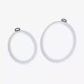 5 x cadre tambour 13,5 x 10 blanc - 12