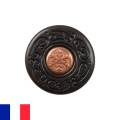 Bouton jeans à clou 18mm laiton patiné - 131