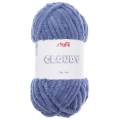 Gros fil chenille Cloudy Stafil amigurumi bleu clair 200g - 14