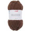 Gros fil chenille Cloudy Stafil amigurumi marron 200g - 14
