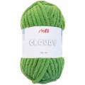 Gros fil chenille Cloudy Stafil amigurumi vert clair 200g - 14