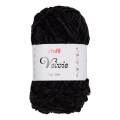 Pelote Velvie Stafil fil chenille amigurumi noir 25g - 14