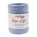 Fil Stafil en raphia naturel - bleu clair - 14