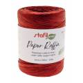 Fil Stafil en raphia naturel - bordeaux - 14