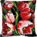 Kit coussin soudan - Fleur tulipes - 150