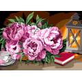 Canevas 45/60 - Lueur de pivoine - 150