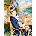 Canevas 60/80 - Au bord de la mer (Renoir) - 150