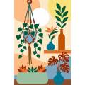 Canevas 30/40 Plantes suspendues - 150