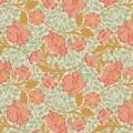 Tissu Tilda songbird flora coral - 153