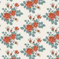 Tissu Tilda Village Life myrtle teal - 153