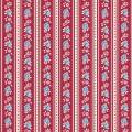 Tissu Tilda Village Life agnes burgundy - 153