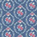 Tissu Tilda Village Life mable blue - 153
