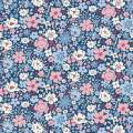 Tissu Tilda Village Life esther blue - 153