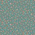 Tissu Tilda Village Life mae teal - 153