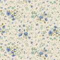 Tissu Tilda laize de 274 cm ellie blue/teal - 153