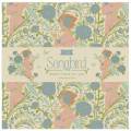 Tissu Tilda songbird fabric stark 40 tissus x 25cm - 153