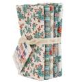 Tilda Tilda Village Life bundle petr/teal 54x48cm x 5pcs - 153