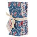 Tilda Tilda Village Life bundle in blue 54x48cm x 5pcs - 153