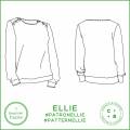 Patron Coralie Bijasson® Ellie sweat s/3xl - 168