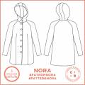 Patron Coralie Bijasson&reg; manteau nora t34/56 - 168