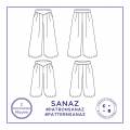 Patron Coralie Bijasson® Sanaz jupe culotte t34/56 - 168