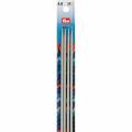 Aiguille tricot 2 ptes alu 40cm n°4 - 17