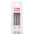 Aiguille tricot 2 pointes x5 ergo 20cm n° 2,5 - 17