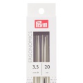 Aiguille tricot 2 pointes x5 ergo 20cm n° 3,5 - 17