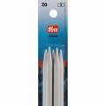 Aiguille tricot 2 ptes plastique 20cm n°7 - 17