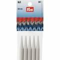 Aiguille tricot 2 ptes plastique 20cm n°9 - 17