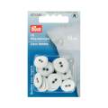 Bouton 15mm blanc x18 - 17