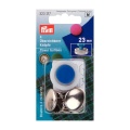 Bouton à recouvrir 23mm+outil laiton doré - 17