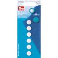 Bouton/recouvrir 11mm plastique blanc sans outil - 17