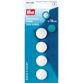 Bouton/recouvrir 19mm plastique blanc sans outil - 17