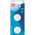 Bouton/recouvrir 29mm plastique blanc sans outil - 17