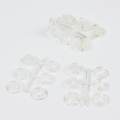 Pression plastique transparent 13mm x12 - 17
