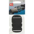 Bouclip 30mm plastique noir - 17