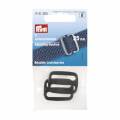 Boucle coulissante plastique 25mm noir - 17