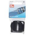 Boucle de réglage plastique 30mm noir - 17