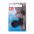 Serre cordon 2 trous plast noir - 17
