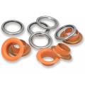 Œillets + rondelles 11mm orange 20pc - 17