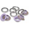 Œillets + rondelles 11mm lilas 20pc - 17