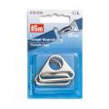 Anneaux triangulaires 30 mm argent - 17