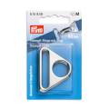 Anneaux triangulaires 40 mm argent - 17